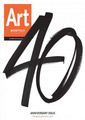 Art Monthly cover