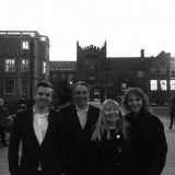 Chris McCormack, Alistair Robinson, Chrissie Iles and Polly Staple