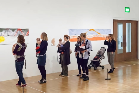 Crib Notes event at Richard Tuttle’s Whitechapel Gallery exhibition in 2014