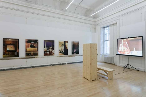 Julie Becker ‘I must create a Master Piece to pay the Rent’ installation view at the Institute of Contemporary Arts, London