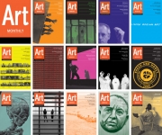 Art Monthly covers