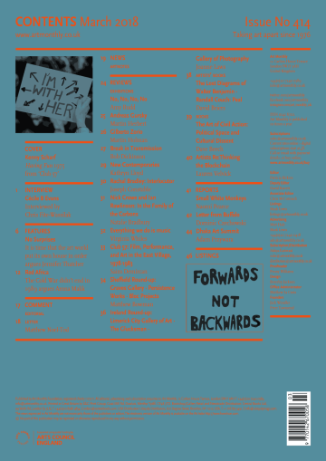 Art Monthly back cover