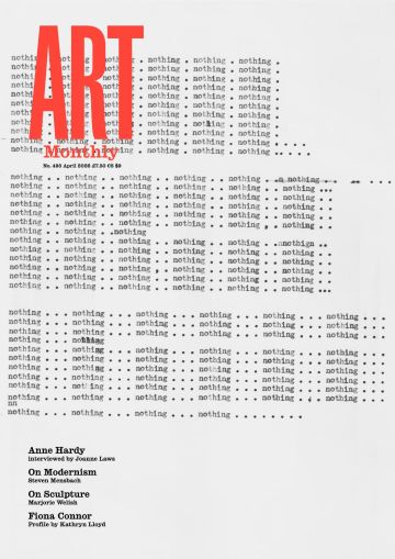 Art Monthly cover