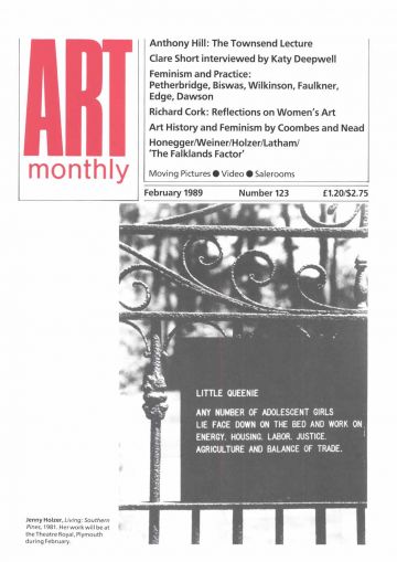 Art Monthly cover