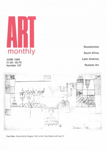 Art Monthly cover