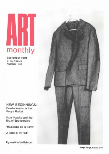 Art Monthly cover