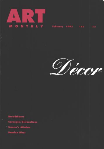 Art Monthly cover