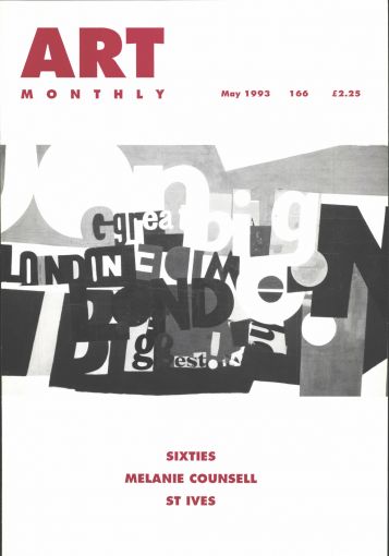 Art Monthly cover