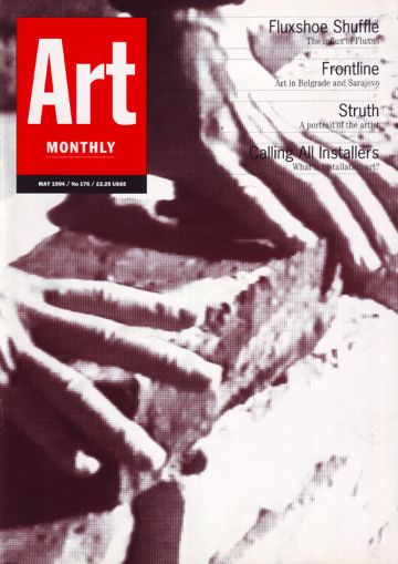 Art Monthly cover