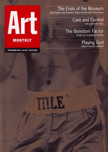 Art Monthly cover