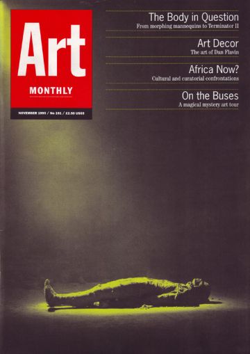 Art Monthly cover