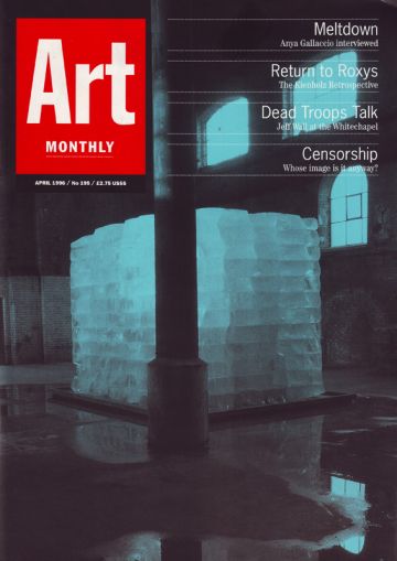 Art Monthly cover