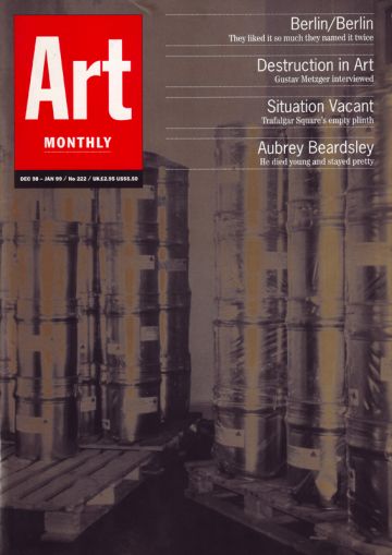 Art Monthly cover