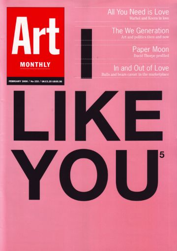 Art Monthly cover