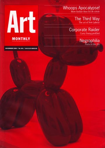 Art Monthly cover