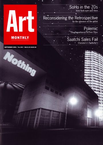 Art Monthly cover