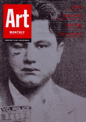 Art Monthly cover