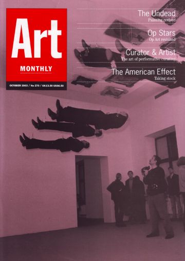 Art Monthly cover