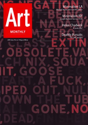 Art Monthly cover