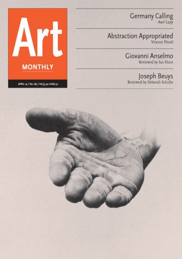 Art Monthly cover