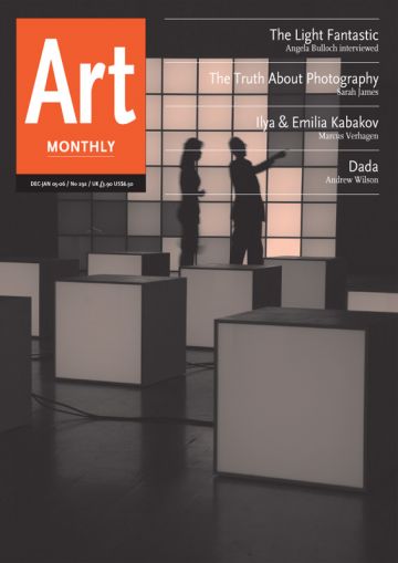 Art Monthly cover