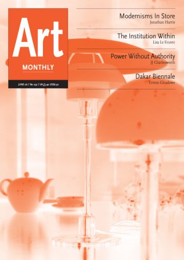 Art Monthly cover