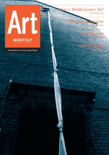 Art Monthly cover