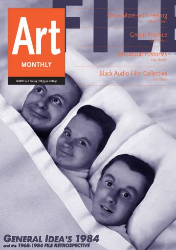 Art Monthly cover