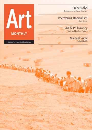 Art Monthly cover