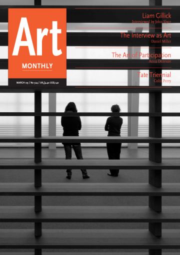 Art Monthly cover