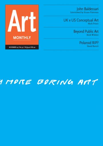 Art Monthly cover