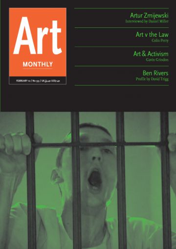 Art Monthly cover