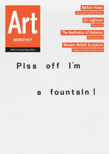 Art Monthly cover