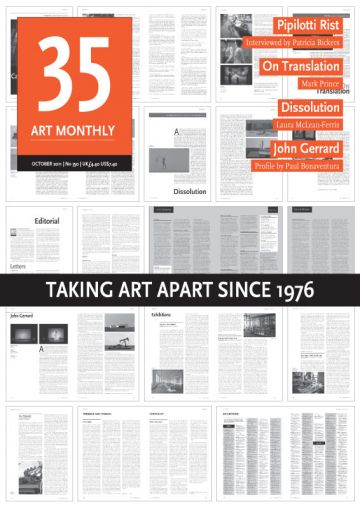 Art Monthly cover