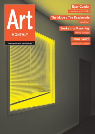 Art Monthly cover