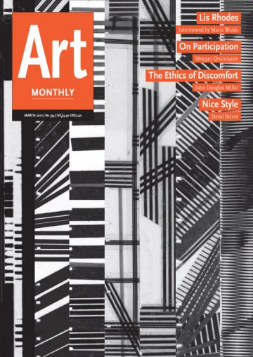 Art Monthly cover