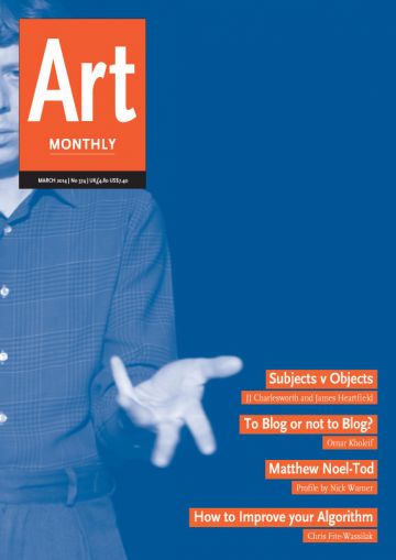 Art Monthly cover