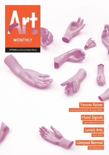 Art Monthly cover