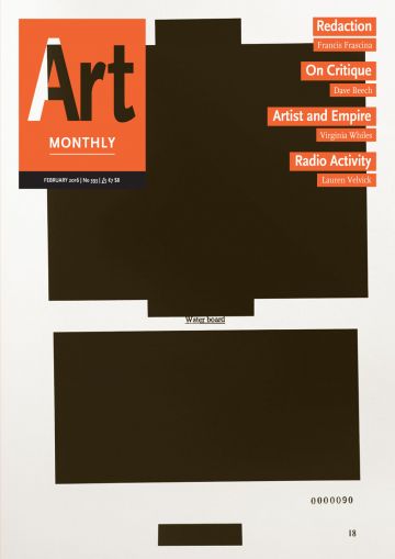 Art Monthly cover