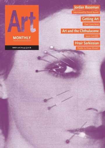 Art Monthly cover