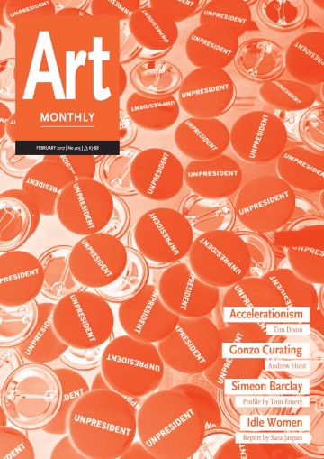 Art Monthly cover