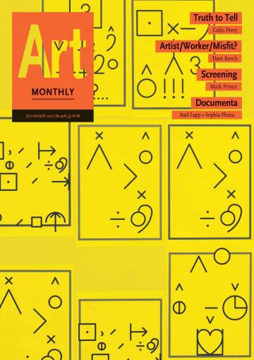 Art Monthly cover