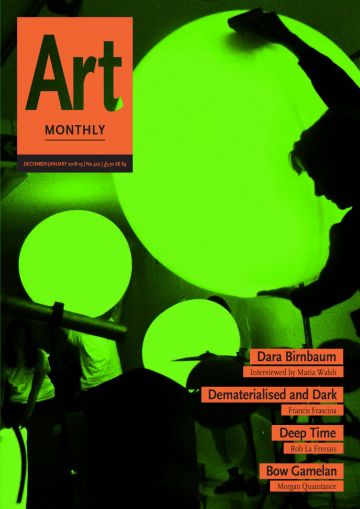 Art Monthly cover