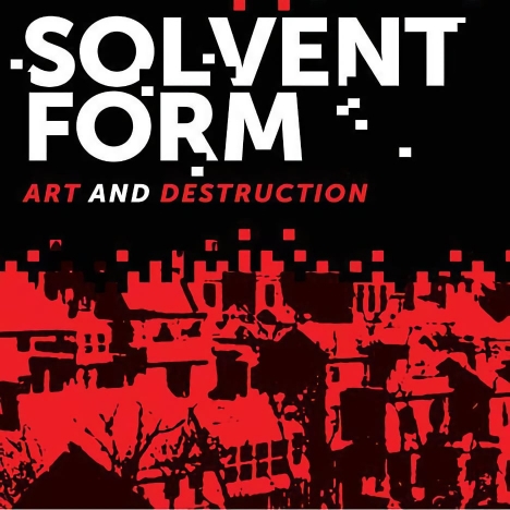 <em>Jared Pappas-Kelley: Solvent Form – Art and Destruction</em> book cover detail