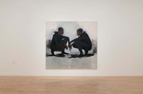 Lynette Yiadom-Boakye, <em>No Need of Speech</em>, 2018, installation view, ‘Fly In League With The Night’, Tate Britain