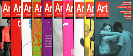Art Monthly covers
