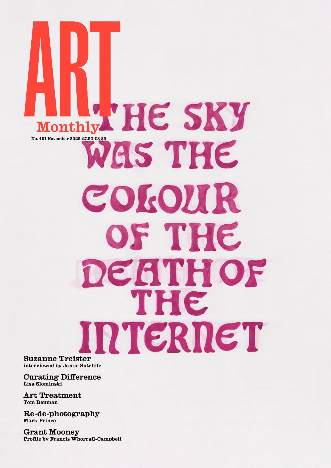 Art Monthly cover