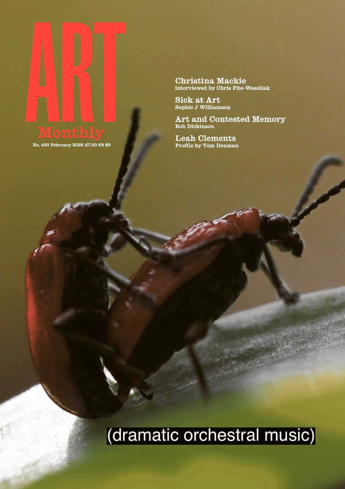 Art Monthly cover