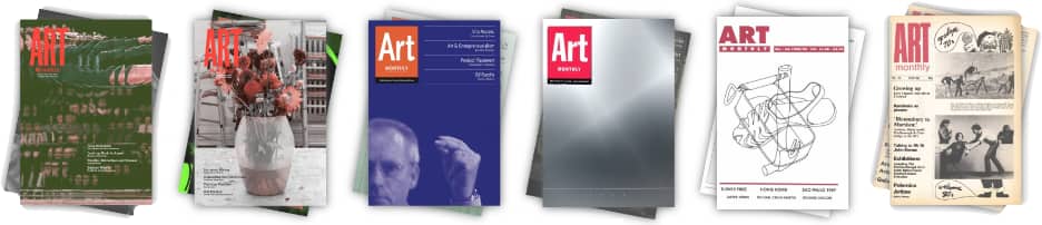 Art Monthly covers