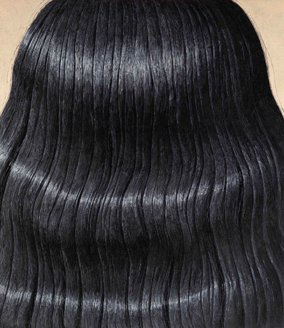 Domenico Gnoli <em>Black Hair</em> 1969